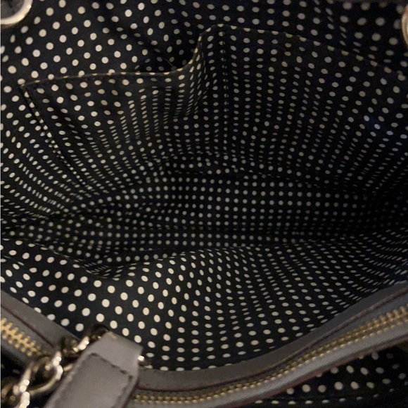 Kate Spade ELENA Astor Court Tote Black Quilted Leather Chain Shoulder Bag - Picture 10 of 16